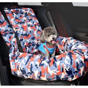 Camouflage Pet Car Seat Bed