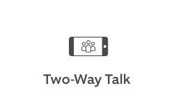 Two-way talk