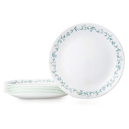 Corelle Chip Resistant Dinner Plates, 8-Piece, Country Cottage
