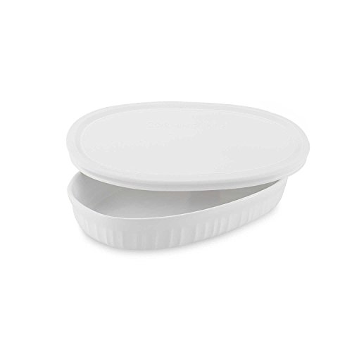 CorningWare French White 15-Ounce Oval Dish