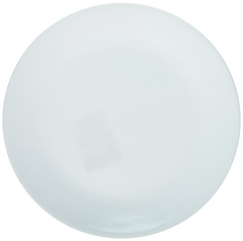 Corelle Winter Frost Plates White Dinner 10-1/4" Dia. (Pack of 6), 1-Pack