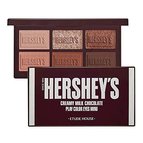ETUDE HOUSE Play Color Eyes Mini HERSHEY #Original - Eyeshadow palette (Featuring Chocolate Brown Shades) - Special Limited edition