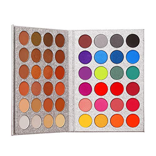 Top Beauty Makeup Eyeshadow Palette Matte Shimmer 48 Colors Blendable Highly Pigmented Professional Nudes Warm Natural Bronze Neutral Smoky Cosmetic Eye Shadows