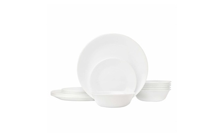 Corelle Winter Frost White Dinnerware Set (18-Piece, Service for 6)
