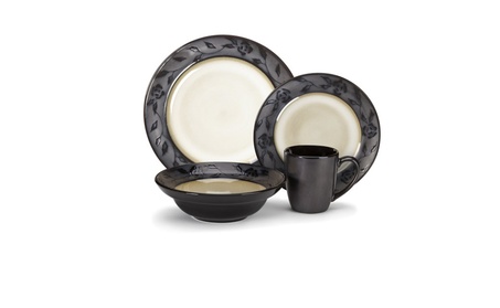 Cuisinart Stoneware Abilly Collection 16-Piece Dinnerware Set